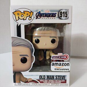 Pop! Marvel - Avengers End Game - Old Man Steve #915 (Amazon Exclusive)